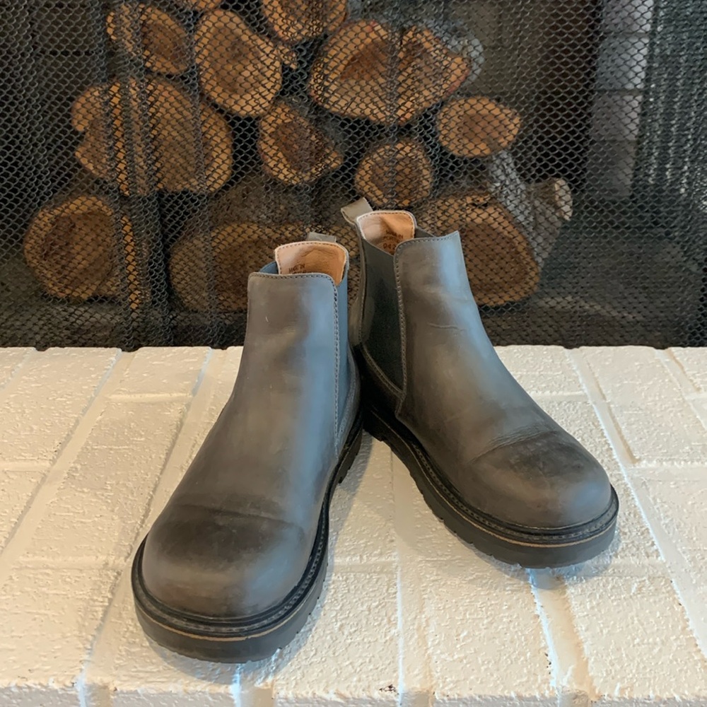 Birkenstock Stalon boot in grey size eu 39 women’s 8-8.5 VGUC